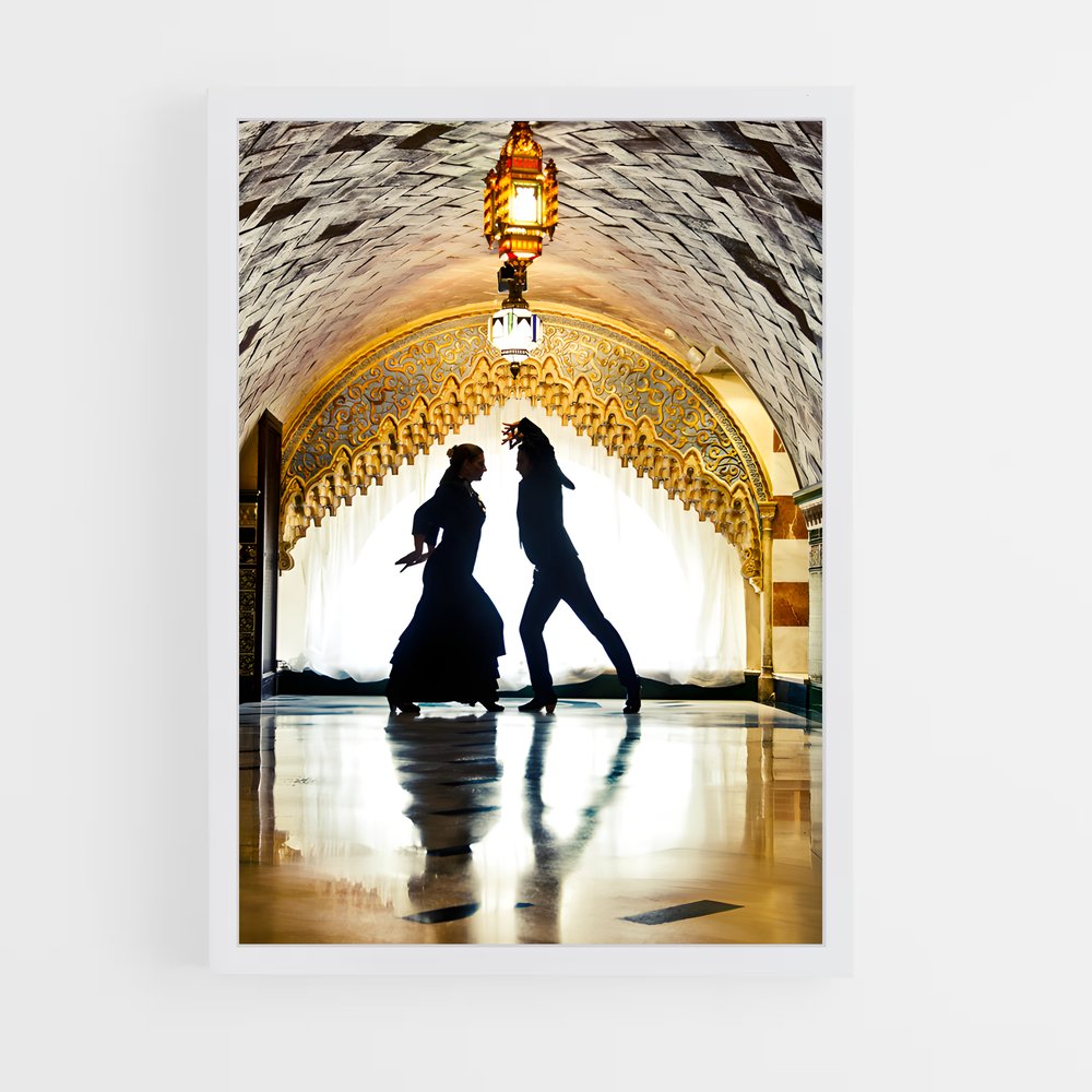 Poster Tablao flamenco – affiche Danse (vue 3)